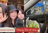 Doãn Hải My, Uyên Kem rục rịch trang hoàng nhà cửa đón Tết, bên ngoài sang chảnh hết nấc bên trong đều chuẩn vợ đảm