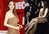 Minh Hằng khoe visual 'cân đẹp' mọi góc độ tại WeChoice Awards 2023, body và góc nghiêng gây chú ý