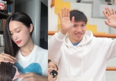 Doãn Hải My ngồi chải tóc cũng khiến dân mạng 'áp lực ngang' vì chuyện học vấn, Văn Hậu lộ diện mạo cần 'tút tát' gấp để đón tết