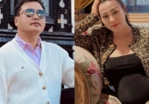 Phương Oanh cùng Shark Bình du lịch đầu năm mới, tự tin diện váy ôm sát khoe sắc vóc thăng hạng