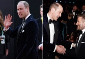 Hoàng tử William lần đầu không có Kate hậu thuẫn trên thảm đỏ BAFTA, vẫn gây bùng nổ bằng một khoảnh khắc cùng David Beckham