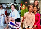 2 nhóc tỳ nhà Hồng Nhung 'lột xác' ở tuổi 12: Con gái là 'bản sao' của mẹ, con trai nuôi tóc dài lãng tử