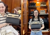 Ái nữ nhà cựu Chủ tịch CLB Sài Gòn được Duy Mạnh tặng túi Hermes giá hơn 700 triệu, khoe luôn tủ túi hàng hiệu bạc tỷ đáng mơ ước