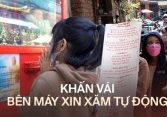 Giới trẻ xếp hàng dài trước máy xin xăm tự động ở TPHCM