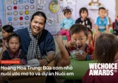 Hoàng Hoa Trung: Bữa cơm nhỏ nuôi ước mơ to và dự án Nuôi em