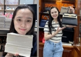 Vợ Duy Mạnh khoe đơn hàng xếp dày cả quyển, doanh thu khủng cỡ nào mà mua túi xách giá bằng cả căn nhà, đi du lịch thoải mái 