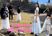 'Kiếp nạn' khi đi du lịch: cô gái diện váy trắng giống Jennie và cái kết '1 mét vuông 10 nàng thơ' đụng hàng 