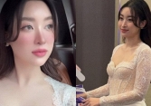 Hoa hậu Đỗ Mỹ Linh khoe visual ngọt ngào, trở thành 'đại sứ' trong ngày gia đình chồng Chủ tịch gặp mặt đầu năm
