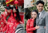 Ái nữ Đặng Tiểu Tô Sa xả loạt ảnh nét căng hậu đám hỏi, tiết lộ về 1 cú sốc khi nhìn thấy chú rể trong ngày vui 