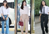 Kim Ji Won xinh đẹp lộng lẫy nhưng chỉ thích diện đồ tối giản