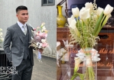 Bó hoa Quang Hải cầm đi trao cho Chu Thanh Huyền trong ngày cưới: Ý nghĩa đặc biệt với ước mong hôn nhân không còn sóng gió