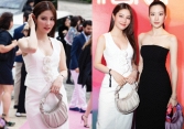 Diễm My 9X đại chiến visual với 'nữ thần gợi cảm' Moon Ga Young tại sự kiện, sắc vóc bất phân thắng bại