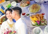 Giật mình nhận ra 3 bữa cỗ cưới Quang Hải - Chu Thanh Huyền từ đám hỏi tới giờ có sự trùng hợp rất hài hước