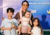 Phan Hiển một nách 3 con, Khánh Thi làm gì?