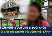 Cô gái nuôi 19 con chó bị cư dân đuổi khỏi chung cư ở TP.HCM lên tiếng: 'Tôi biết tôi sai rồi, nhưng tôi cũng mệt lắm!'