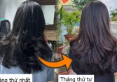 4 tháng ủ tóc với nha đam và lọ dầu dừa giá 60k, cô nàng nhận về mái tóc mềm mại, đen bóng ai nhìn cũng mê