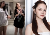 Con gái 12 tuổi phổng phao hơn cả Phạm Quỳnh Anh, nhìn trong clip nhảy chẳng khác gì chị em