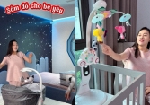 Phương Oanh khoe phòng riêng, chi tiền cực 'mạnh tay' sắm sửa cho cặp song sinh khiến netizen trầm trồ: 'Sinh ra ở vạch đích'