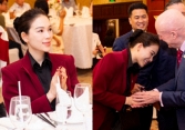 Linh Rin như tổng tài lộ diện ở sự kiện hậu sinh con đầu lòng, ông xã thiếu gia có cử chỉ gây chú ý