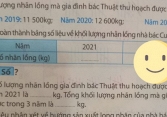 Thêm một bài toán tiểu học khiến phụ huynh phải 'lùng sục' cả đêm để tìm đáp án, huy động cả họ hàng cũng không thể giải nổi