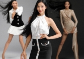 Á hậu Hoàng Thùy biến hóa đầy cá tính trong các thiết kế mới của NTK Chung Thanh Phong