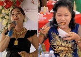 Áp lực nào bằng đi đám cưới miền Tây: Nhìn quanh toàn 'phú bà' vàng trĩu cổ, nhẫn đeo đủ 5 ngón... cầm đũa thôi cũng khó khăn!
