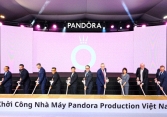 Nhà máy chế tác nữ trang của Pandora tại Bình Dương sẽ tạo khoảng 7.000 việc làm mới
