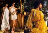 Váy áo maxi bùng nổ chuyến đi biển mùa hè