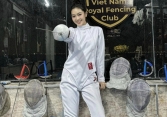 “Tiểu tam” hot nhất màn ảnh Việt hóa VĐV đấu kiếm, nhan sắc nét căng gây sốt