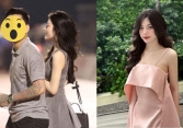 Tóm dính tiền đạo nổi tiếng hẹn hò với hotgirl chân dài, lái xe bạc tỉ chở nàng đi chơi