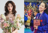 Nhan sắc đời thường xinh như búp bê của Thanh Thúy bóng chuyền, cao 1m80 vừa được giải phụ công xuất sắc nhất giải châu Á