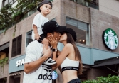 Mê mẩn bộ ảnh cực phẩm nhà Bùi Tiến Dũng và vợ mẫu tây: Nàng khoe vòng eo con kiến, chàng điển trai cơ bắp cuồn cuộn 