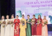 CLB Di sản Áo dài Thành phố Hà Nội: Nối dài hành trình phát huy di sản văn hóa Việt