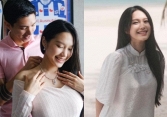 'Hot mom' Doãn Hải My bị nhận xét mặt vỡ nét sau sinh, liền tung bộ ảnh cực xinh bên Văn Hậu