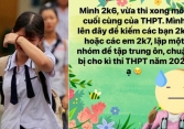 Đáng buồn: Kỳ thi tốt nghiệp THPT 2024 vừa kết thúc, nhiều sĩ tử 2k6 đã vội làm việc này