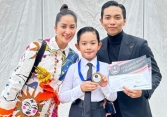 Quý tử nhà Khánh Thi - Phan Hiển đi thi đấu đúng ngày sinh nhật, giỏi cỡ nào mà khiến vợ chồng kiện tướng dancesport nở mày nở mặt