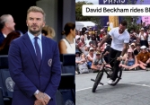 Video David Beckham biểu diễn xe đạp địa hình ngoạn mục gây sốt, thực hư thế nào?