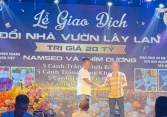 Xôn xao lễ giao dịch đổi nhà vườn lấy lan trị giá tới 20 tỷ đồng ở Bắc Ninh