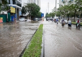 Cảnh báo hơn 75 tuyến phố ở Hà Nội có thể ngập trong 3 giờ tới