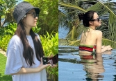 Hot: Park Bo Young check-in Nha Trang, hiếm hoi khoe ảnh đồ bơi hút cả trăm ngàn like