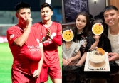 Bùi Tiến Dũng báo tin vợ mang thai lần 3 theo cách đặc biệt, cặp đôi ồn ào nhất làng bóng đá vẫn hạnh phúc sau loạt dramra