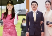 Hoa hậu Đỗ Mỹ Linh đón sinh nhật trên sân golf nghìn tỷ, 'tan chảy' chỉ vì 1 hành động của ái nữ nhà Chủ tịch CLB Hà Nội
