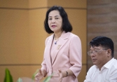 Phó Chủ tịch Quốc hội Nguyễn Thị Thanh chúc mừng Trung ương Hội Liên hiệp Phụ nữ Việt Nam