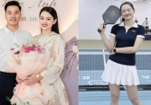 Ra sân pickleball hẹn hò, anh chàng cưới luôn được vợ hoa khôi 