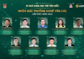 Nhà khoa học nữ duy nhất nhận giải thưởng Khuê Văn Các 2024