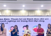 Chuyên gia thảo luận về thuận lợi và thách thức đối với doanh nghiệp nữ trong thời đại số