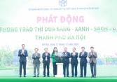 Hà Nội phát động Phong trào thi đua Sáng – Xanh - Sạch - Đẹp
