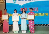 Hội LHPN tỉnh Khánh Hòa được Hội LHPN Việt Nam tặng cờ đơn vị dẫn đầu phong trào thi đua năm 2024