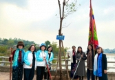 Trung ương Hội LHPN Việt Nam phát động Tết trồng cây tại đền thờ nữ tiến sĩ Nguyễn Thị Duệ