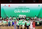 Cuộc thi “Gửi tương lai Xanh 2050” mùa đầu tiên tìm ra các chủ nhân giải thưởng
